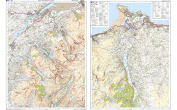 : Leisure Maps 1:25 000 - Snowdon/Conwy Valley/Dyffryn OL17
