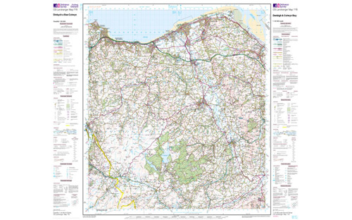 OS Landranger Map 1:50 000 - Denbigh & Colwyn Bay 116