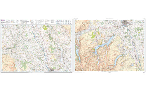 OS Outdoor Leisure Maps 1:25 000 - The English Lake District North East OL5