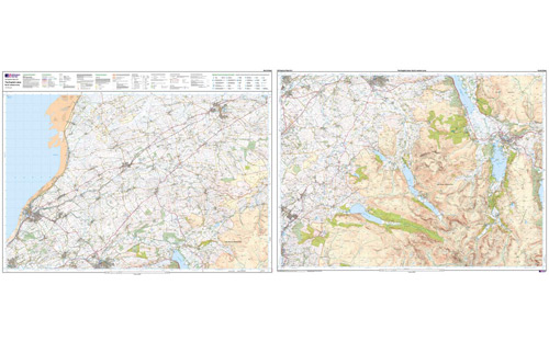 OS Outdoor Leisure Maps 1:25 000 - The English Lake District North West OL4