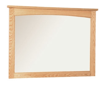 Oak Bedroom Mirror - 1000mm x 900mm