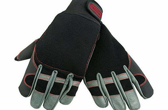 Oregon Scientific OREGON 295395 XL 4 Way Stretch Leather Chainsaw Protective Glove