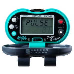 OREGON SCIENTIFIC PE316 Electronic Pedometer with Pulse Meter