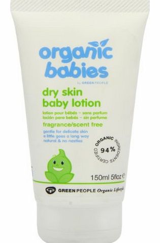 Organic Babies Dry Skin Baby Lotion 150ml