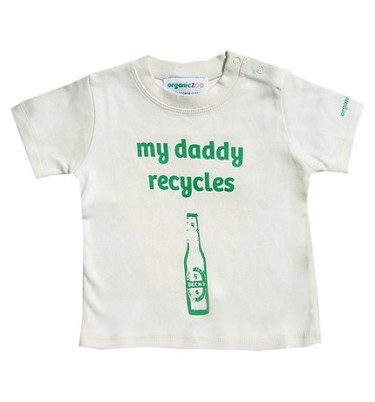 My Daddy Recycles Organic T-Shirt