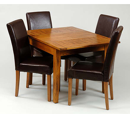 Balmoral Small Extending Dining Set with 4