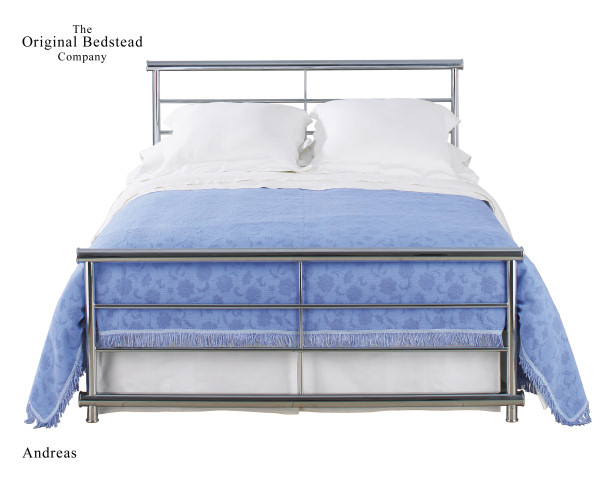 Original Bedsteads Andreas  Metal Bed Frame Double 135cm