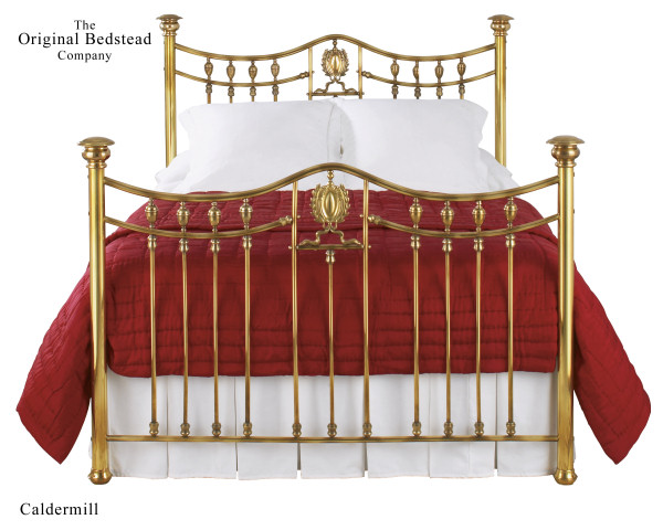 Original Bedsteads Caldermill Brass Bed Frame Double 135cm