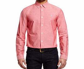 Pink long sleeve cotton shirt