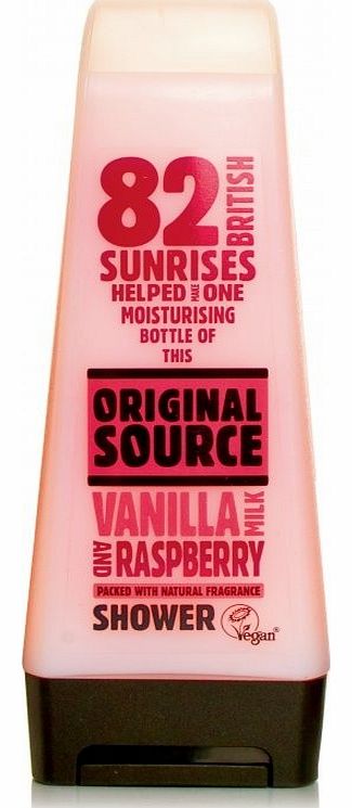 Vanilla Milk & Raspberry Shower