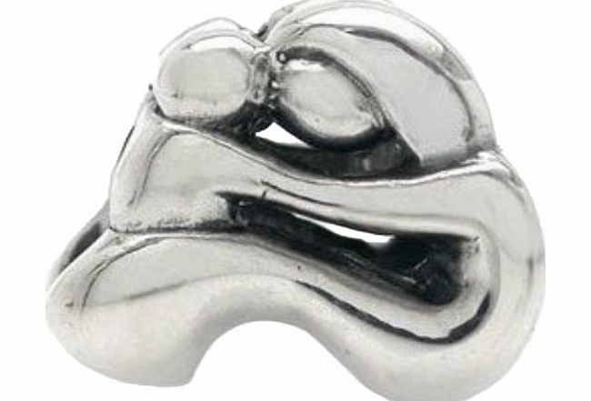 Orion Creations Mother and Child/Baby Solid 925 Sterling Silver Charm-fits Pandora, Chamilla Style Bracelets. GIFT BOX