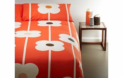 Orla Kiely Giant Abacus Bedding Tomato Pillowcases (Pair)