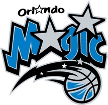 Orlando Magic Basketball With Transfers - Black