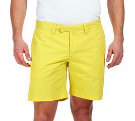 Orlebar Brown Boston Button chartreuse shorts
