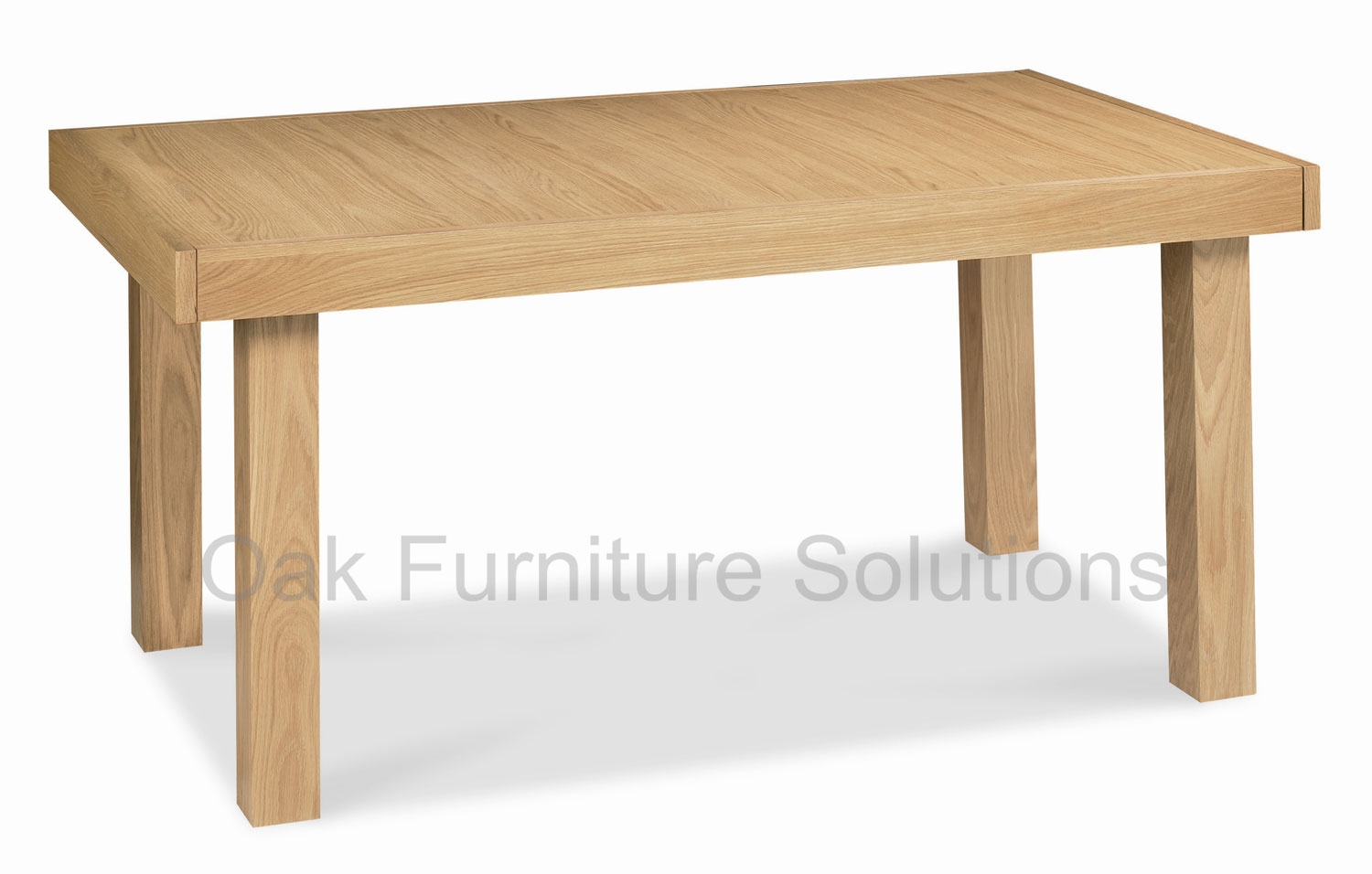Oak 6-8 End Extension Dining Table