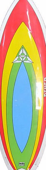 O`Shea Fish EPS Rainbow Surfboard - 6ft 6
