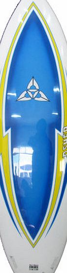 O`Shea White/ Blue EPS Big Boy Surfboard - 6ft 8