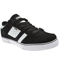 Male Osiris Chino Low Suede Upper Fashion Trainers in Black