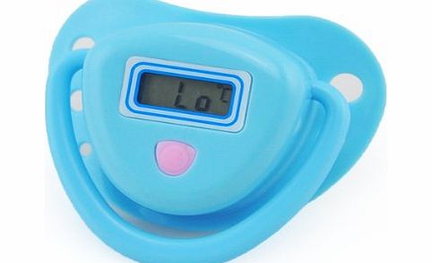 OSOYOO Blue Baby Infant LCD Digital Nipple Pacifier Soother Thermometer Temperature Tester