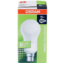 Osram 10w Duluxstar Classic Look Energy Saving Bulb