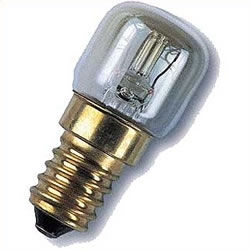 Clear 15w SES Oven Lamp