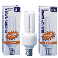 Osram Energy Saver Bulbs - 21w Pack of 3