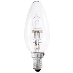 Halogen Energy Saver Candle Bulb 28w SES