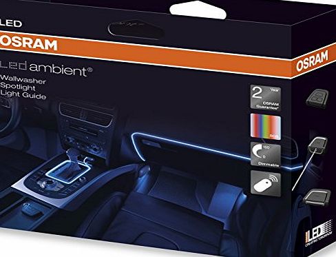 Osram  LEDambient WAL Wireless Ambient Light, wall washer, spotlight, lightguide, LEDINT101 colourful, plug and play in a carton
