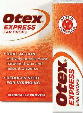Otex, 2041[^]10080102 Express Ear Drops - 10ml 10080102