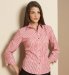 Other 3/4 Sleeve Red Stripe Blouse