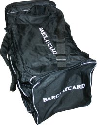 Large Barclaycard Sports Bag Black