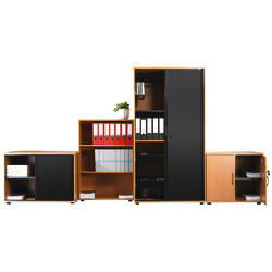 Other Brands Open Bookcase - Beech (H1200 x W800