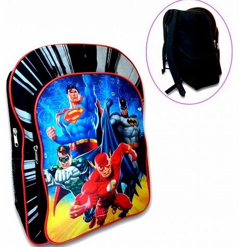 Other Justice League Batman, Superman, Flash, Green Lantern School Backpack
