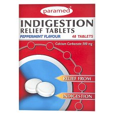 Paramed Indigestion Relief Tablets Peppermint