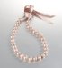 Pearl-Effect Ribbon Necklace