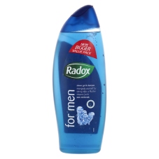 Radox For Men Shower Gel and Shampoo 500ml