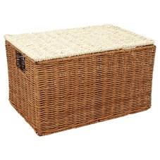 Other Rattan and Sisal Box Hinged Small