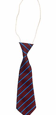 Other Schools School Unisex Elasticated School Tie, Maroon/Blue