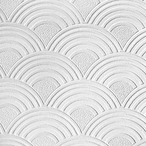 Super Fresco Textured Vinyl Wallpaper White 33603