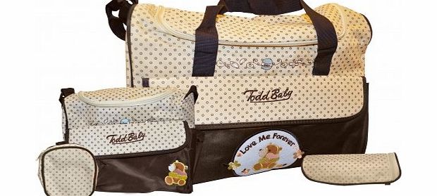 Other Todd Baby Love Me Forever Brown Nappy Changing Bag care