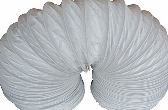 Other Tumble Dryer Hose fits all popular models - SIZE: 3m long x 102mm (4``) dia - PVC Flexible Ducting - Flexi hose to vent a tumble dryer or extractor fan