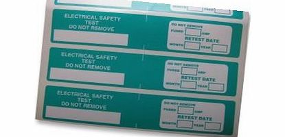Other TYCO ELECTRONICS 13008 PAT TESTING LABELS GREEN-Labels - Pack of 10