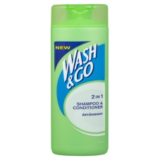 Wash and Go Anti-Dandruff 2 in 1 Shampoo and