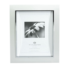 Other Wilko Curve Photo Frame Silver Effect 10inx8in