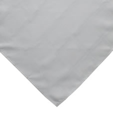 Wilko Dining Tablecloth Classic Silver 52inx70in