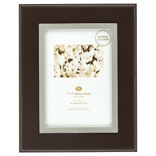 Other Wilko Photo Frame Bonded Leather 7inx5in
