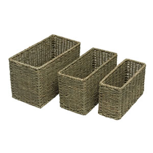 Other Wilko Seagrass Baskets Set of 3