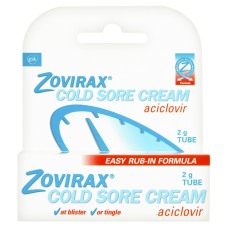 Zovirax Cold Sore Cream Aciclovir 2g