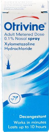 Otrivine, 2102[^]0082478 Metered Dose Decongestant Nasal Spray