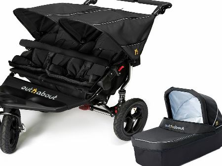 Out n About Double Nipper V4 With 1 Carrycot